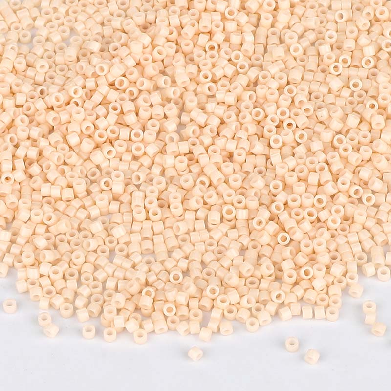 Miyuki Delica Seed Beads 11/0 Opaque Light Peach DB-1492 WholesaleRhinestone