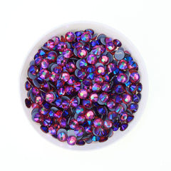 Fuchsia AB Glass Hotfix Rhinestones WholesaleRhinestone