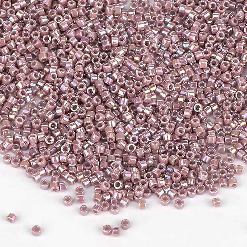 Miyuki Delica Seed Beads 11/0 Opaque Lilac AB DB-158 WholesaleRhinestone