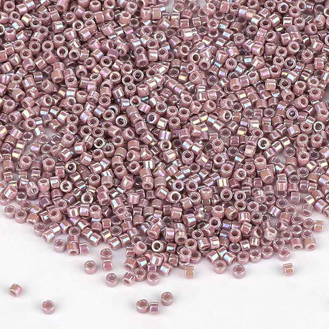 Miyuki Delica Seed Beads 11/0 Opaque Lilac AB DB-158 WholesaleRhinestone