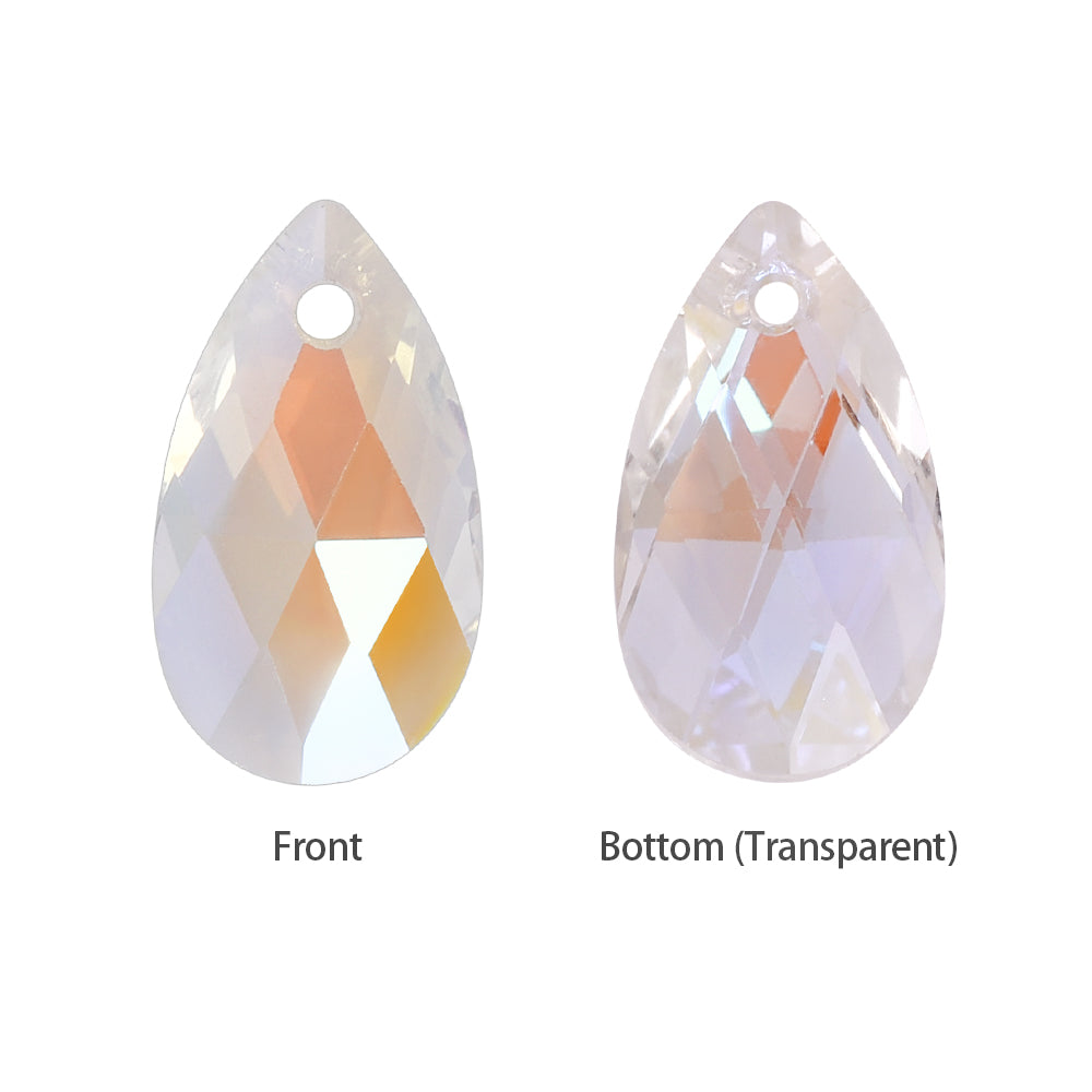 Crystal Shimmer Pear-shaped High Quality Glass Rhinestone Pendant WholesaleRhinestone