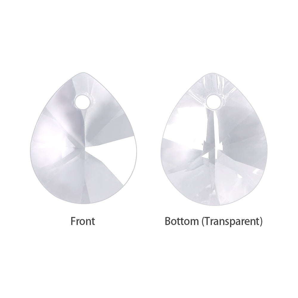 Silver Shade XILION Mini Pear High Quality Glass Rhinestone Pendant WholesaleRhinestone