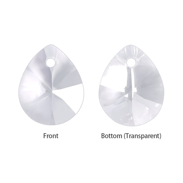 Silver Shade XILION Mini Pear High Quality Glass Rhinestone Pendant WholesaleRhinestone