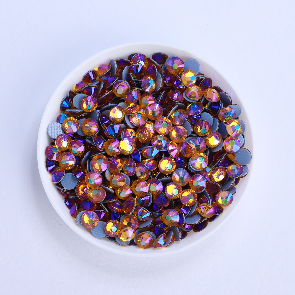 Topaz AB Glass HotFix Rhinestones WholesaleRhinestone