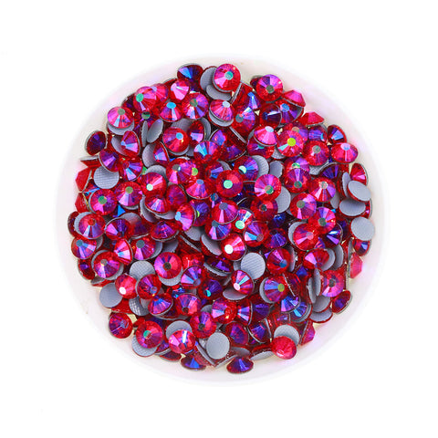 Siam AB Glass HotFix Rhinestones WholesaleRhinestone
