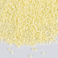 Miyuki Delica Seed Beads 11/0 Opaque Pale Yellow DB-1491 WholesaleRhinestone