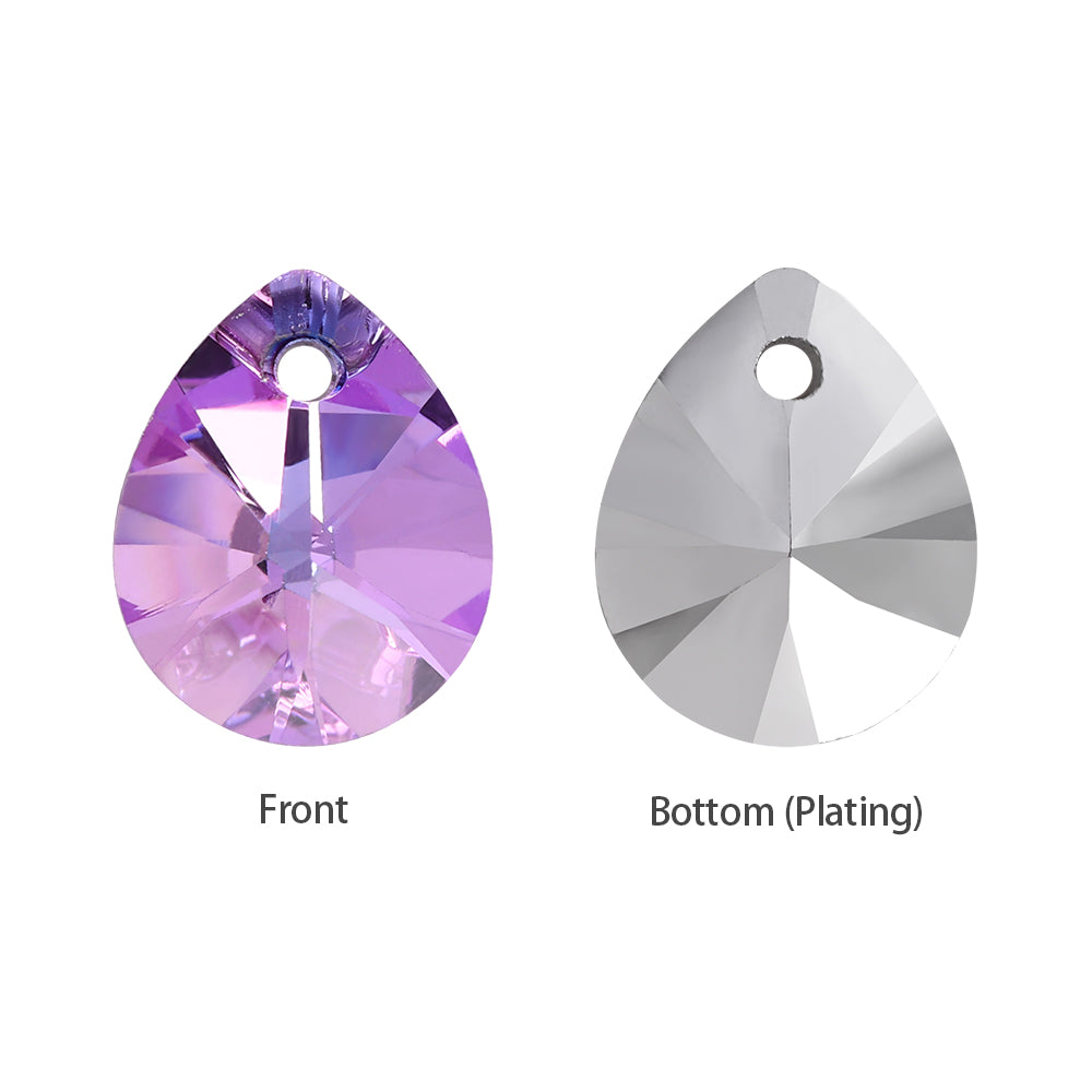 Vitrail Light XILION Mini Pear High Quality Glass Rhinestone Pendant WholesaleRhinestone