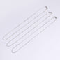 Multi Styles Silver Plated Necklace Chain WholesaleRhinestone