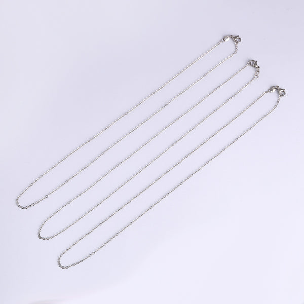 Multi Styles Silver Plated Necklace Chain WholesaleRhinestone