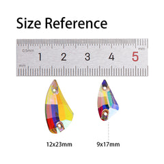 Chili Shape Crystal AB Resin Sew-on Rhinestones For Dance Costume WholesaleRhinestone