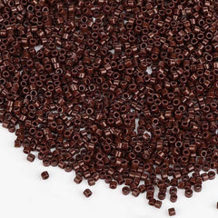 Miyuki Delica Seed Beads 11/0 Opaque Chocolate Brown DB-734 WholesaleRhinestone