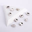 Crystal Rectangle Octagon Shape Pointed Back Fancy Rhinestones WholesaleRhinestone