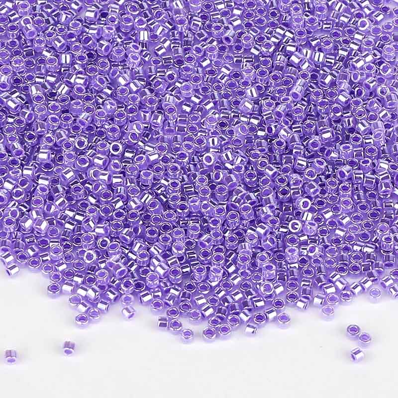 Miyuki Delica Seed Beads 11/0 Lavender Ceylon DB-249 WholesaleRhinestone