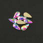 Raindrop Shape Crystal AB Flat Back Fancy Rhinestones WholesaleRhinestone