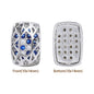 Mixed Colors Cushion Rectangle Shape Imitation Rhodium Plated High-Quality Sew-on Alloy Charms Inlaid Cubic Zirconia WholesaleRhinestone