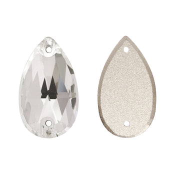 Crystal Drop Shape High Quality Glass Sew-on Rhinestones WholesaleRhinestone