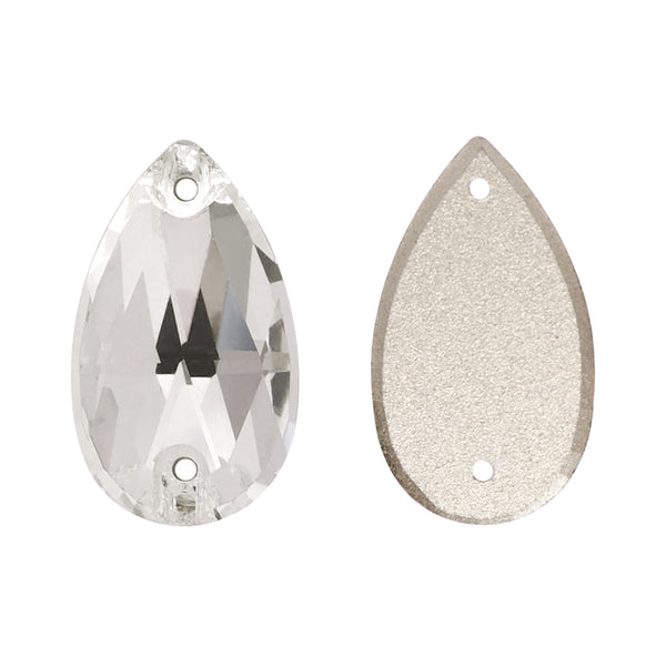 Crystal Drop Shape High Quality Glass Sew-on Rhinestones WholesaleRhinestone
