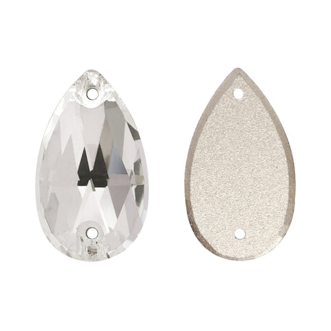 Crystal Drop Shape High Quality Glass Sew-on Rhinestones WholesaleRhinestone