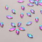 Navette Shape Crystal AB Flat Back Fancy Rhinestones WholesaleRhinestone