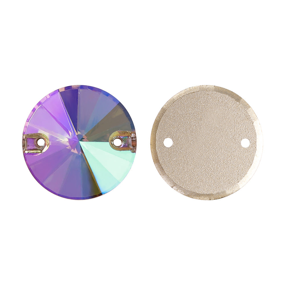Ghost Light Rivoli  Shape High Quality Glass Sew-on Rhinestones WholesaleRhinestone