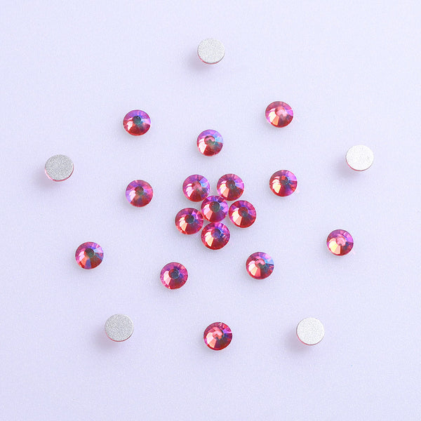 Rose AB Glass FlatBack Rhinestones In Bulk WholesaleRhinestone