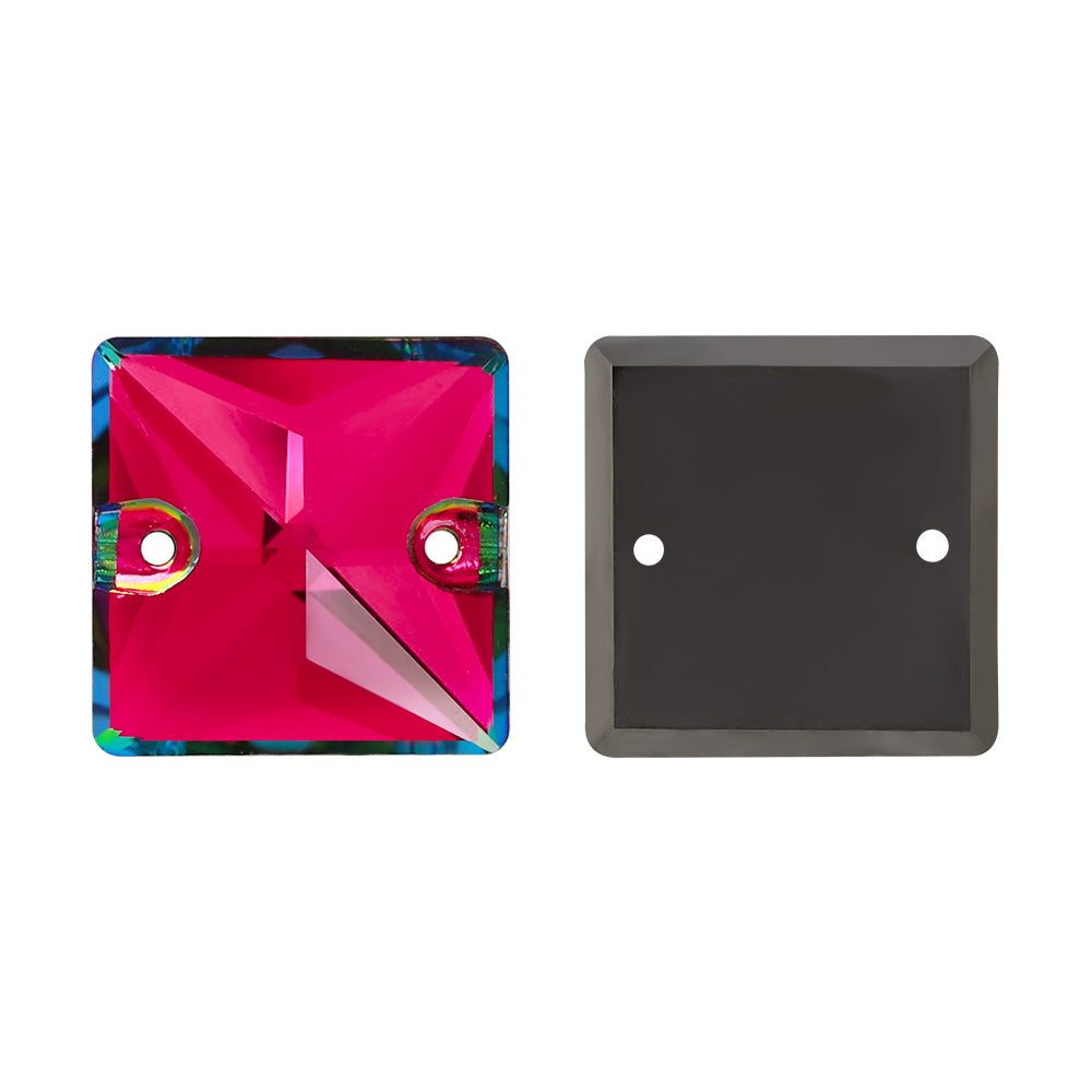 Vitrail Medium Square Shape高品質のガラス縫製ラインストーン サブ画像