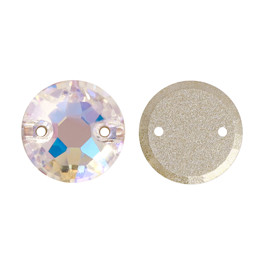 Moonlight XIRIUS Round Shape High Quality Glass Sew-on Rhinestones WholesaleRhinestone
