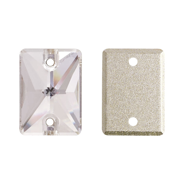 Crystal Rectangle Shape High Quality Glass Sew-on Rhinestones WholesaleRhinestone