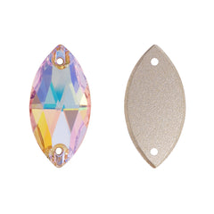 Paradise Shine Navette Shape High Quality Glass Sew-on Rhinestones WholesaleRhinestone