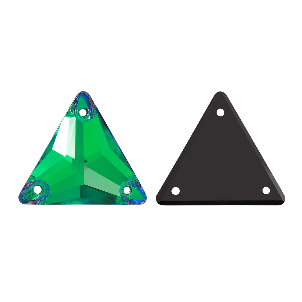 Sphinx Triangle Shape High Quality Glass Sew-on Rhinestones Secondary image