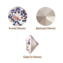 Moonlight XIRIUS Chaton Shape High Quality Glass Pointed Back Fancy Rhinestones WholesaleRhinestone