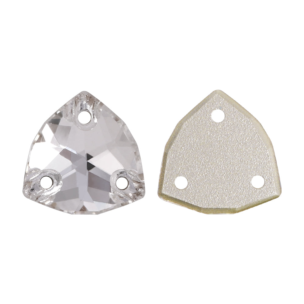 Crystal Trilliant Shape High Quality Glass Sew-on Rhinestones Secondary image