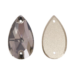 Satin Drop Shape High Quality Glass Sew-on Rhinestones WholesaleRhinestone