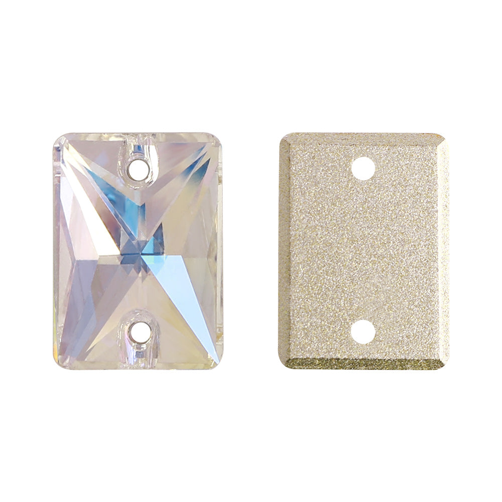 Moonlight Rectangle Shape High Quality Glass Sew-on Rhinestones Secondary image