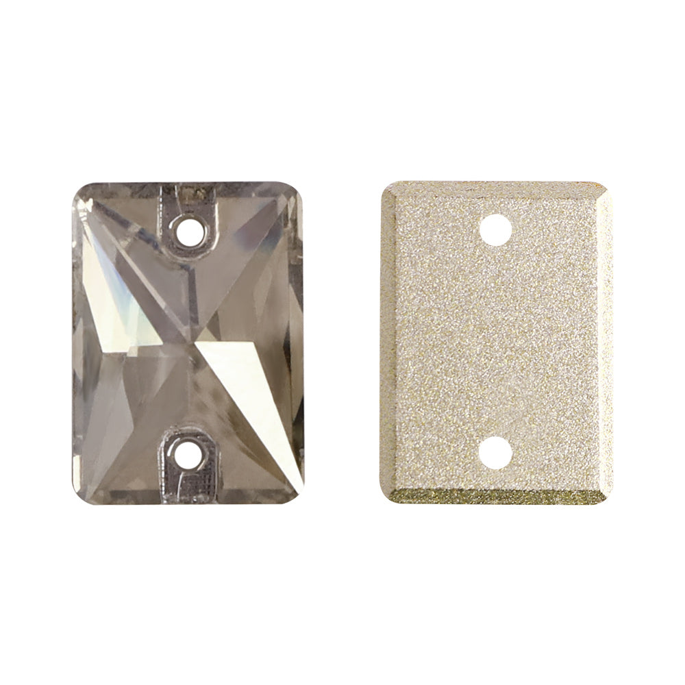 Satin Rectangle Shape High Quality Glass Sew-on Rhinestones Второстепенное изображение товара