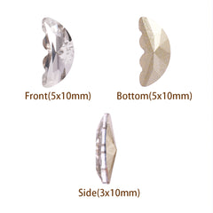 Crystal Butterfly Shape Pointed Back Fancy Rhinestones WholesaleRhinestone