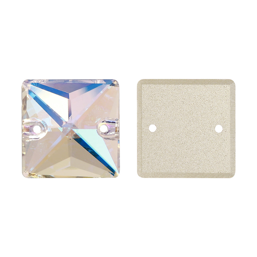 Moonlight Square Shape High Quality Glass Sew-on Rhinestones WholesaleRhinestone