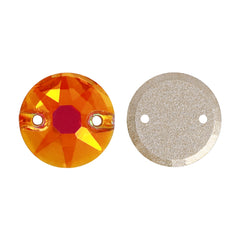 Astral Pink XIRIUS Round Shape High Quality Glass Sew-on Rhinestones WholesaleRhinestone