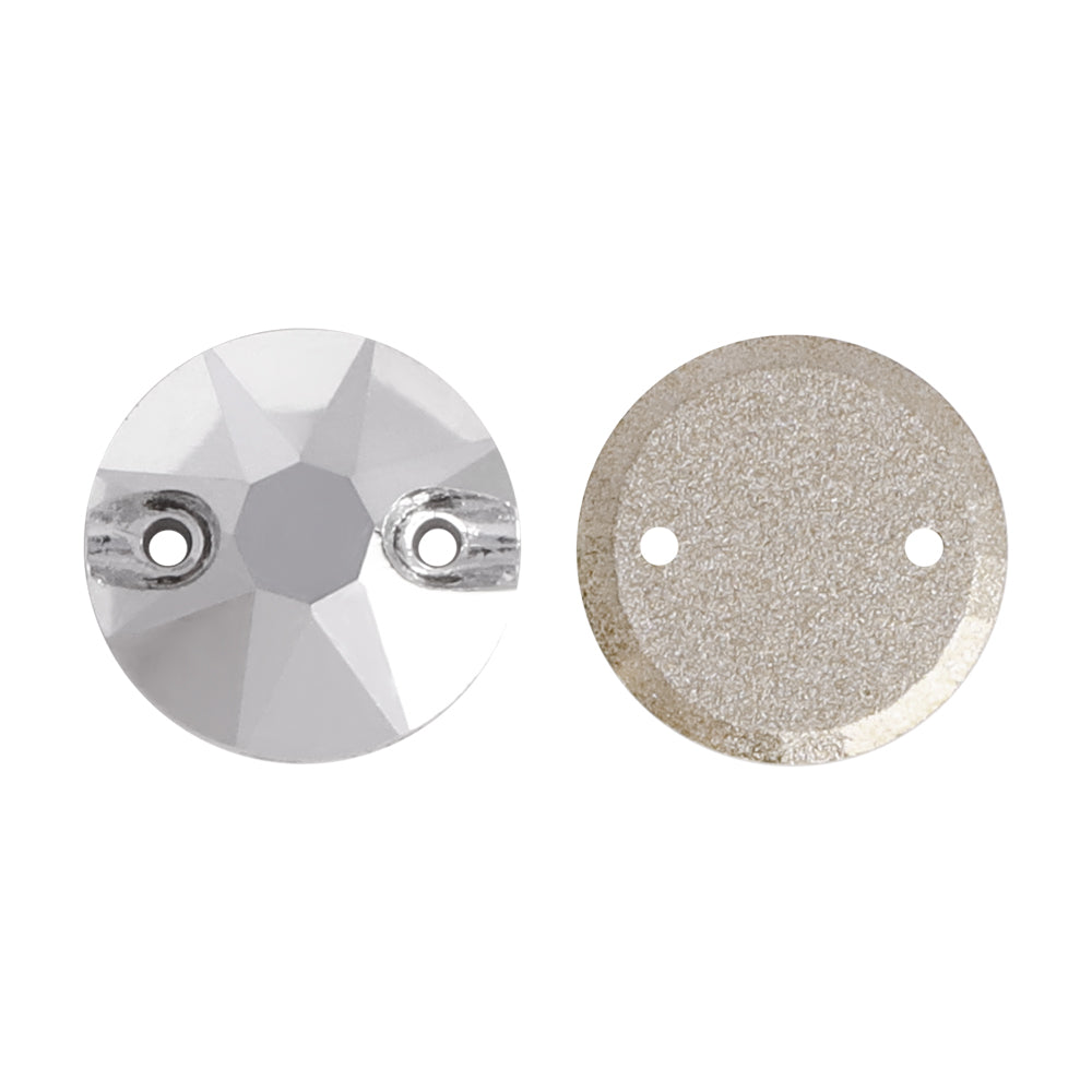 Comet Argent Light XIRIUS Round Shape High Quality Glass Sew-on Rhinestones WholesaleRhinestone
