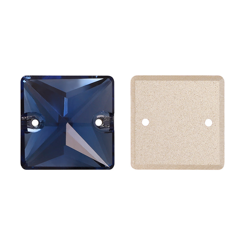 Montana Square Shape High Quality Glass Sew-on Rhinestones WholesaleRhinestone