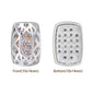 Cushion Rectangle Shape Silver Plated High-Quality Sew-on Alloy Charms Inlaid Cubic Zirconia WholesaleRhinestone