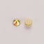 Citrine AB Glass Flat Back Glue-On Rhinestones 16 Cut Facets WholesaleRhinestone