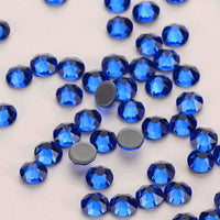 Sapphire Glass HotFix Rhinestones 16 Cut Facets WholesaleRhinestone