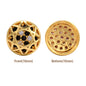 Round Shape Golden Plated High-Quality Sew-on Alloy Charms Inlaid Cubic Zirconia WholesaleRhinestone