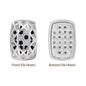 Cushion Rectangle Shape Silver Plated High-Quality Sew-on Alloy Charms Inlaid Cubic Zirconia WholesaleRhinestone