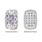 Cushion Rectangle Shape Silver Plated High-Quality Sew-on Alloy Charms Inlaid Cubic Zirconia WholesaleRhinestone