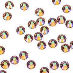 Champagne AB Glass FlatBack Rhinestones WholesaleRhinestone