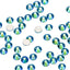 Aquamarine AB Glass FlatBack Rhinestones Silver Back WholesaleRhinestone