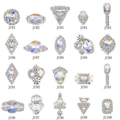 Alloy Nail Art Rhinestones Charms Gems Stones Decoration JC80-JC100 WholesaleRhinestone