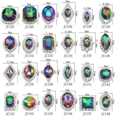 Alloy Nail Art Rhinestones Charms Gems Stones Decoration JC125-JC148 WholesaleRhinestone